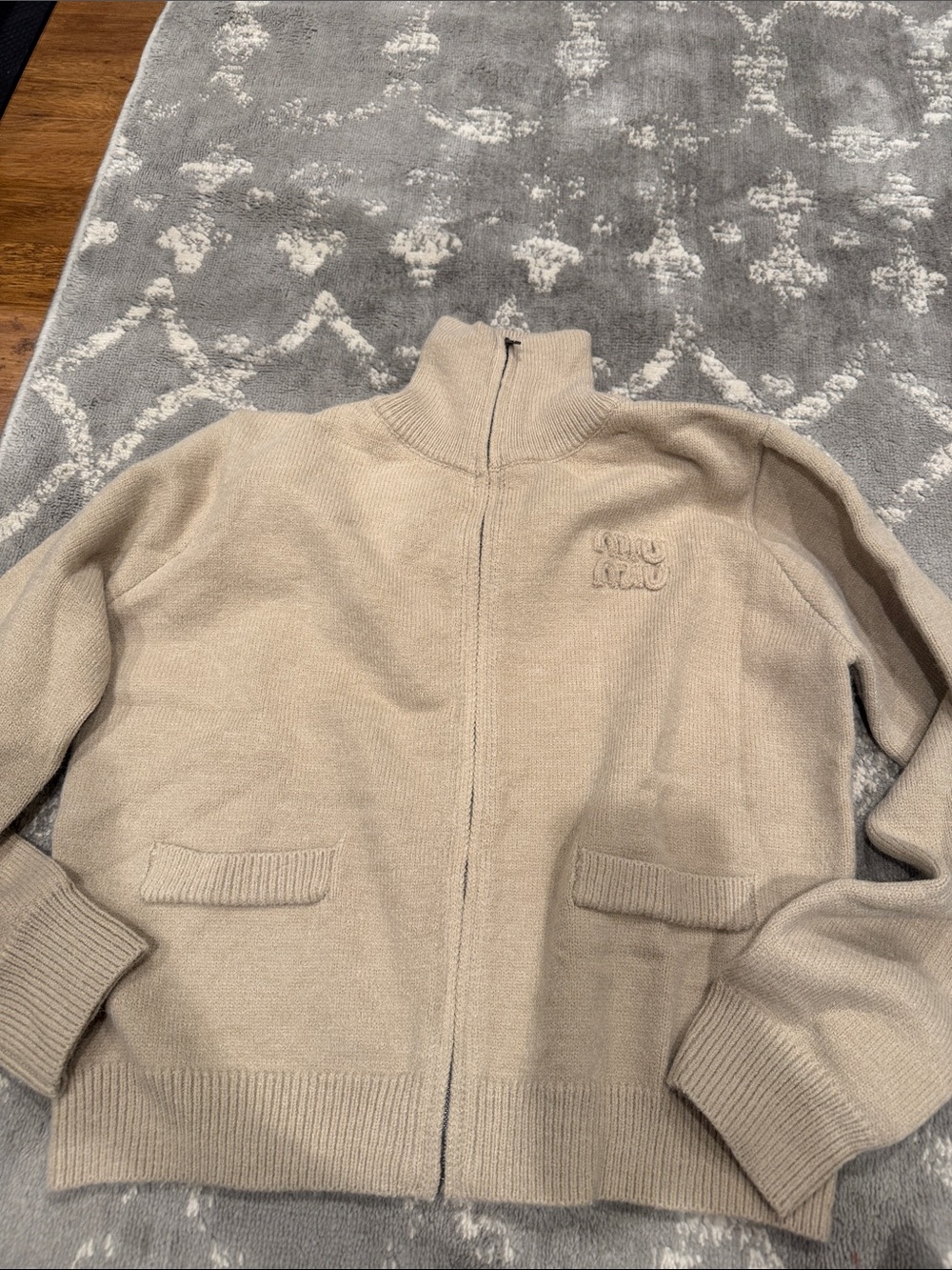 Miu Miu style sweater